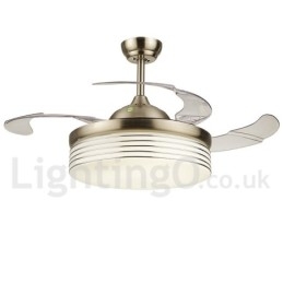 Ventilatore da soffitto moderno contemporaneo in stile europeo da 36"