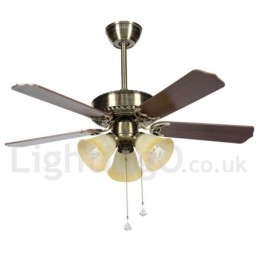 Ventilatore da soffitto moderno e contemporaneo da 42"