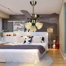 Ventilatore da soffitto moderno e contemporaneo da 42"