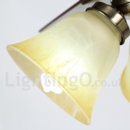 Ventilatore da soffitto moderno e contemporaneo da 42"