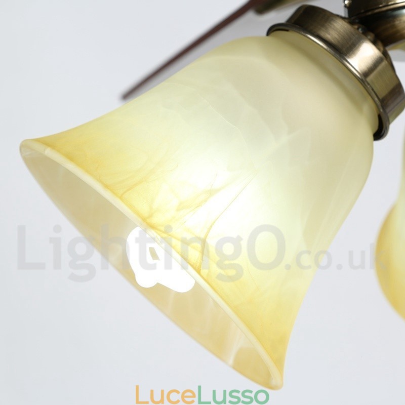 Ventilatore da soffitto moderno e contemporaneo da 42"