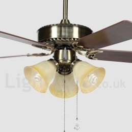 Ventilatore da soffitto moderno e contemporaneo da 42"