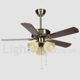 Ventilatore da soffitto moderno e contemporaneo da 42"