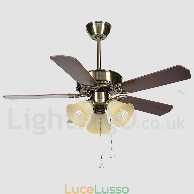 Ventilatore da soffitto moderno e contemporaneo da 42"