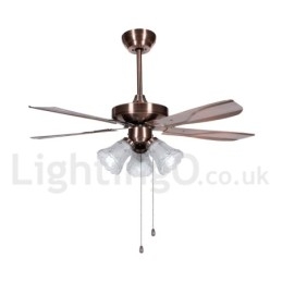 Ventilatore da soffitto moderno e contemporaneo da 42"
