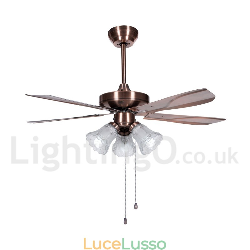 Ventilatore da soffitto moderno e contemporaneo da 42"