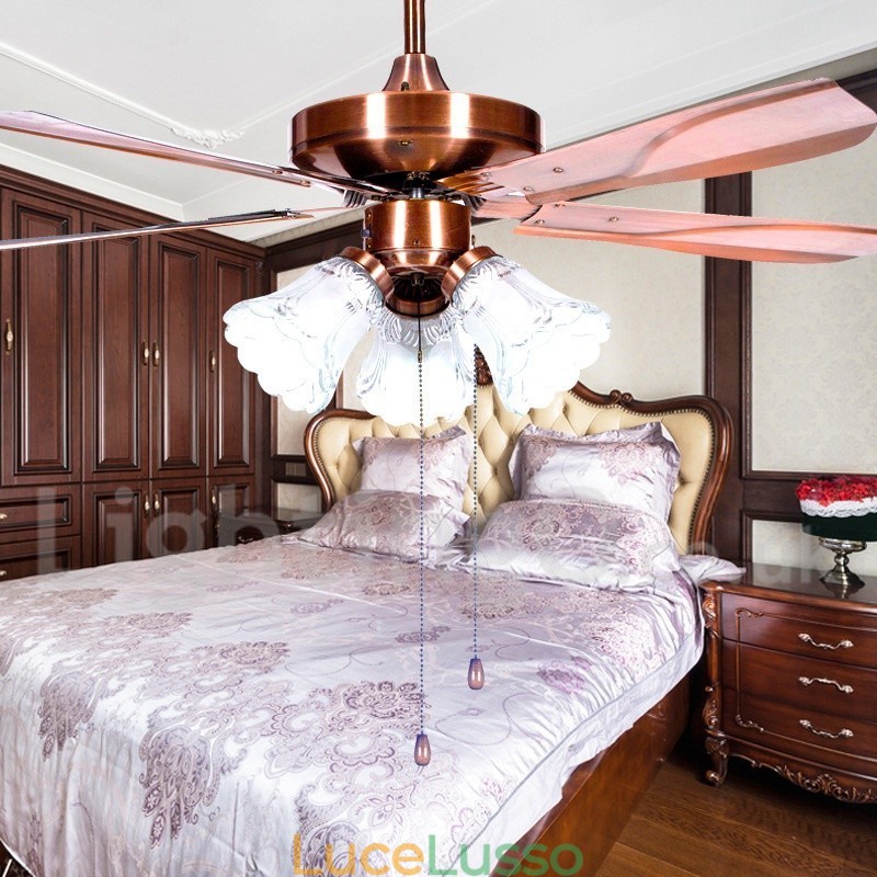 Ventilatore da soffitto moderno e contemporaneo da 42"