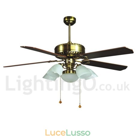Ventilatore da soffitto moderno contemporaneo in stile europeo da 52 pollici Ventilatore da soffitto moderno contemporaneo in stile europeo da 52 pollici