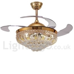Ventilatore da soffitto moderno contemporaneo in stile europeo da 42"