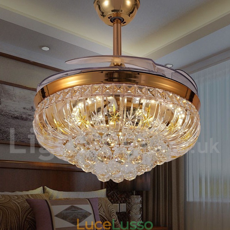 Ventilatore da soffitto moderno contemporaneo in stile europeo da 42"