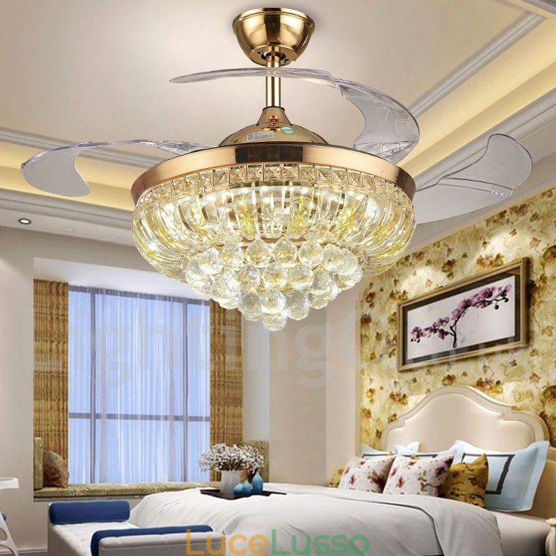Ventilatore da soffitto moderno contemporaneo in stile europeo da 42"