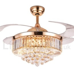 Ventilatore da soffitto moderno contemporaneo in stile europeo da 42"