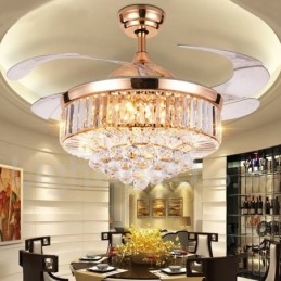 Ventilatore da soffitto moderno contemporaneo in stile europeo da 42"