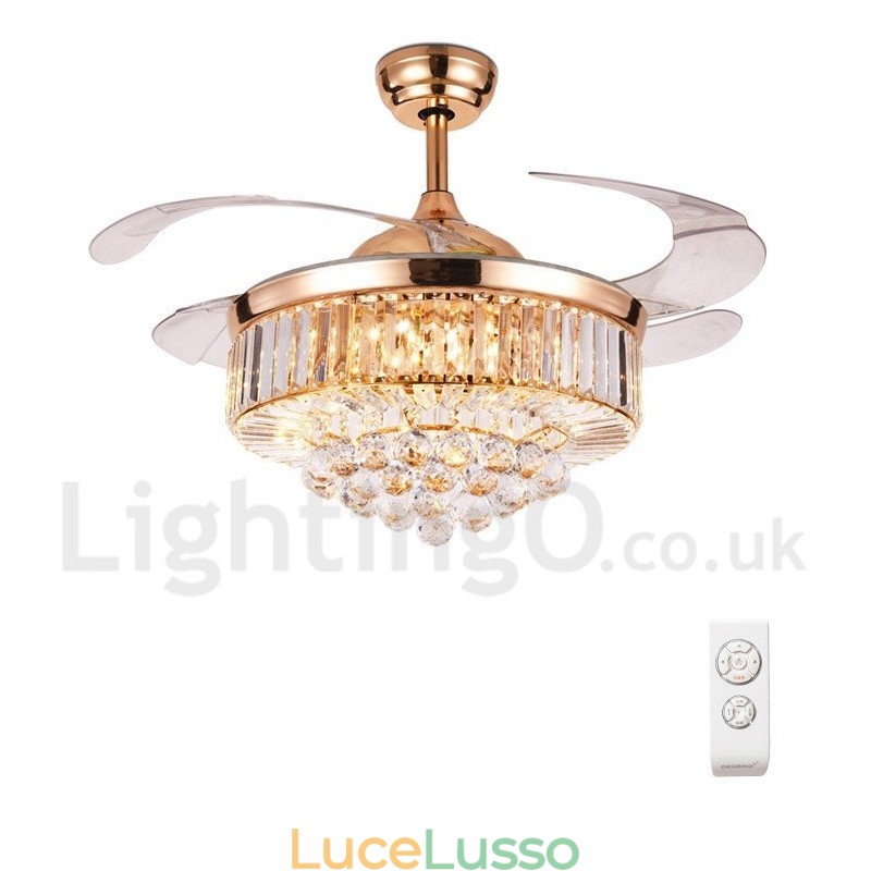 Ventilatore da soffitto moderno contemporaneo in stile europeo da 42"