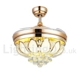 Ventilatore da soffitto moderno contemporaneo in stile europeo da 42"