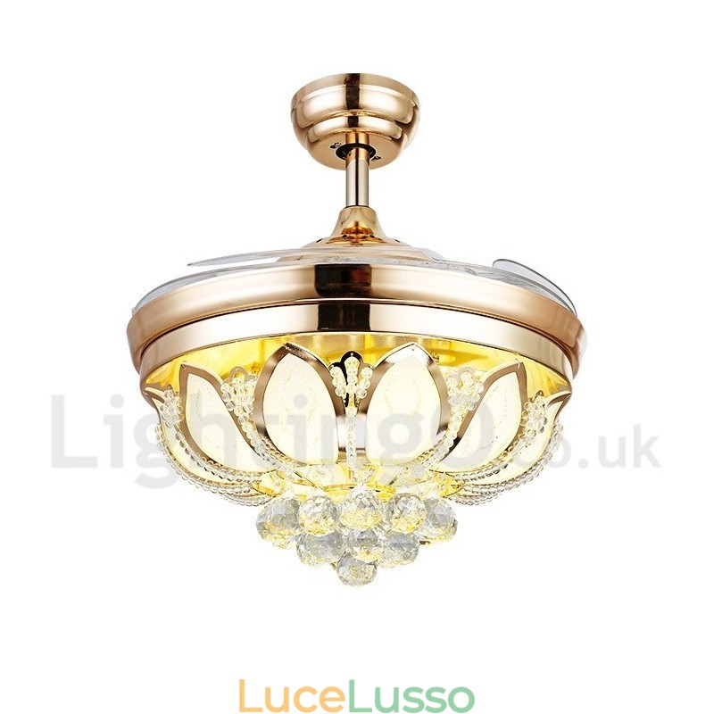 Ventilatore da soffitto moderno contemporaneo in stile europeo da 42"