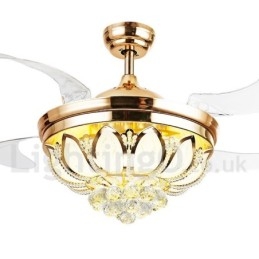 Ventilatore da soffitto moderno contemporaneo in stile europeo da 42"