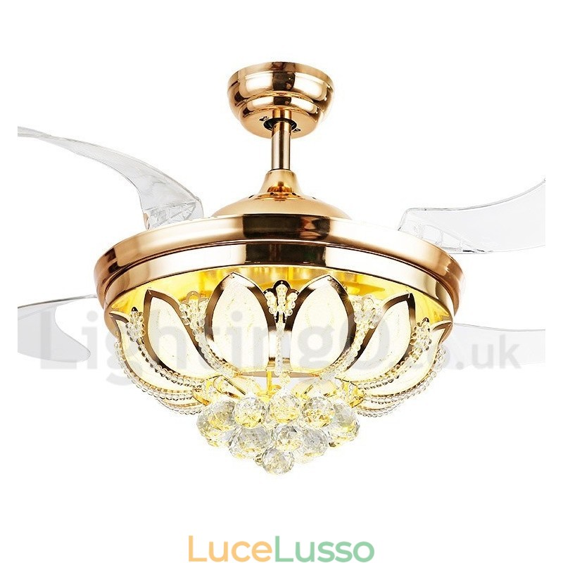Ventilatore da soffitto moderno contemporaneo in stile europeo da 42"