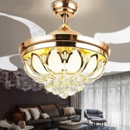 Ventilatore da soffitto moderno contemporaneo in stile europeo da 42"