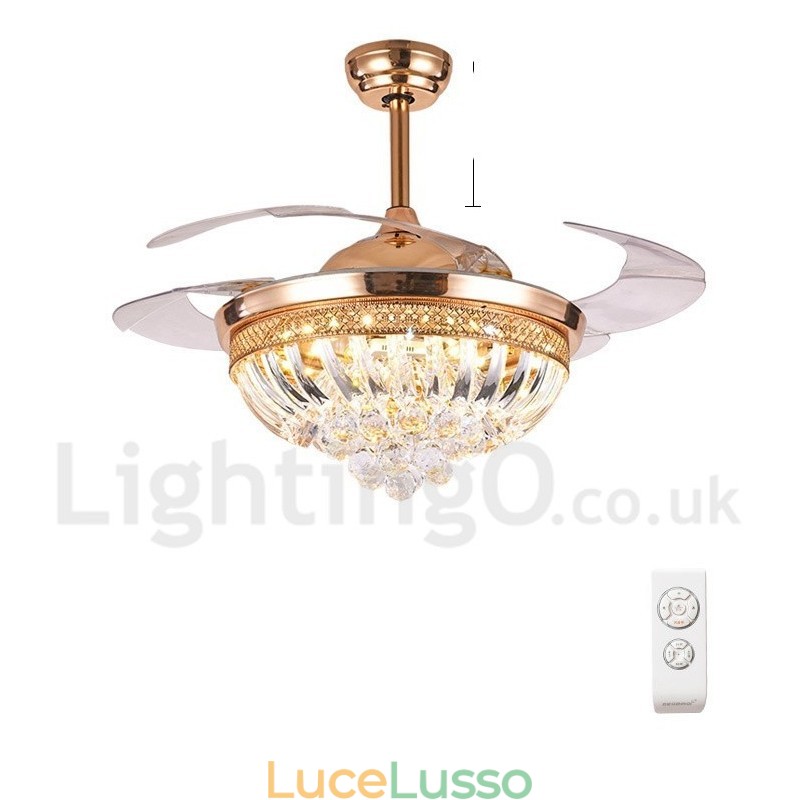 Ventilatore da soffitto moderno contemporaneo in stile europeo da 42"