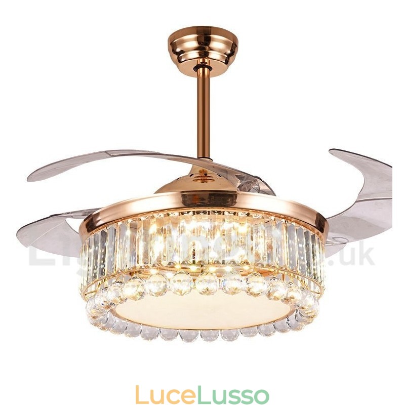 Ventilatore da soffitto moderno contemporaneo in stile europeo da 42"