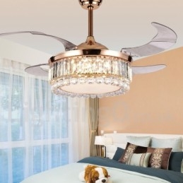 Ventilatore da soffitto moderno contemporaneo in stile europeo da 42"