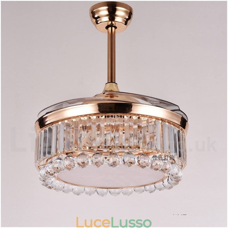 Ventilatore da soffitto moderno contemporaneo in stile europeo da 42"