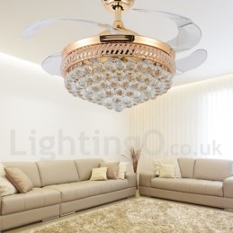 Ventilatore da soffitto moderno contemporaneo in stile europeo da 42"