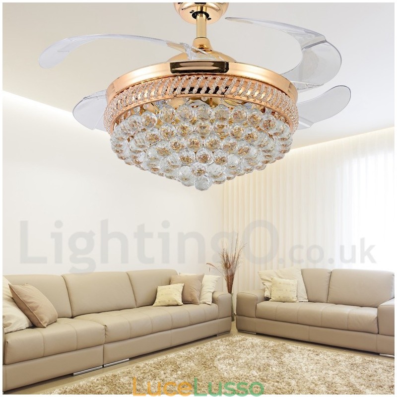 Ventilatore da soffitto moderno contemporaneo in stile europeo da 42"