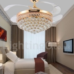 Ventilatore da soffitto moderno contemporaneo in stile europeo da 42"