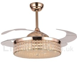 Ventilatore da soffitto moderno contemporaneo in stile europeo da 42"