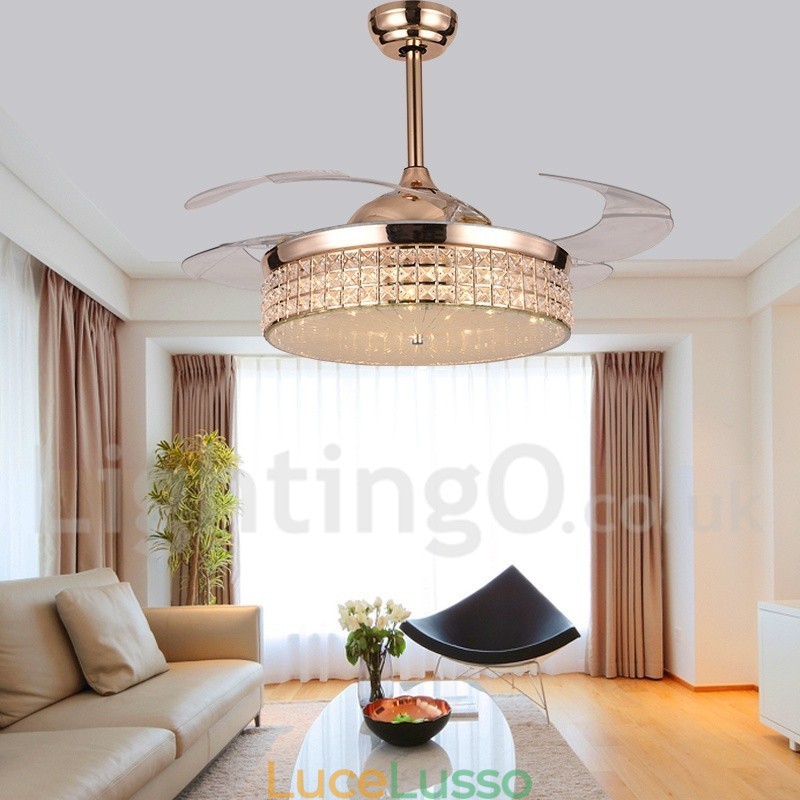 Ventilatore da soffitto moderno contemporaneo in stile europeo da 42"