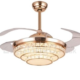 Ventilatore da soffitto moderno contemporaneo in stile europeo da 42"
