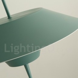 Lampada a sospensione moderna in acciaio contemporaneo