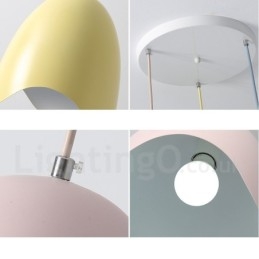 Lampada a sospensione moderna e contemporanea in acciaio