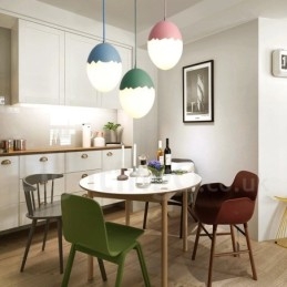 Lampada a sospensione moderna e contemporanea in acciaio