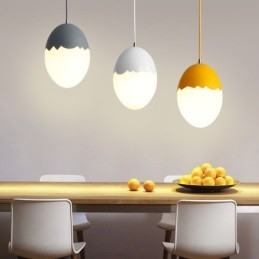 Lampada a sospensione moderna e contemporanea in acciaio