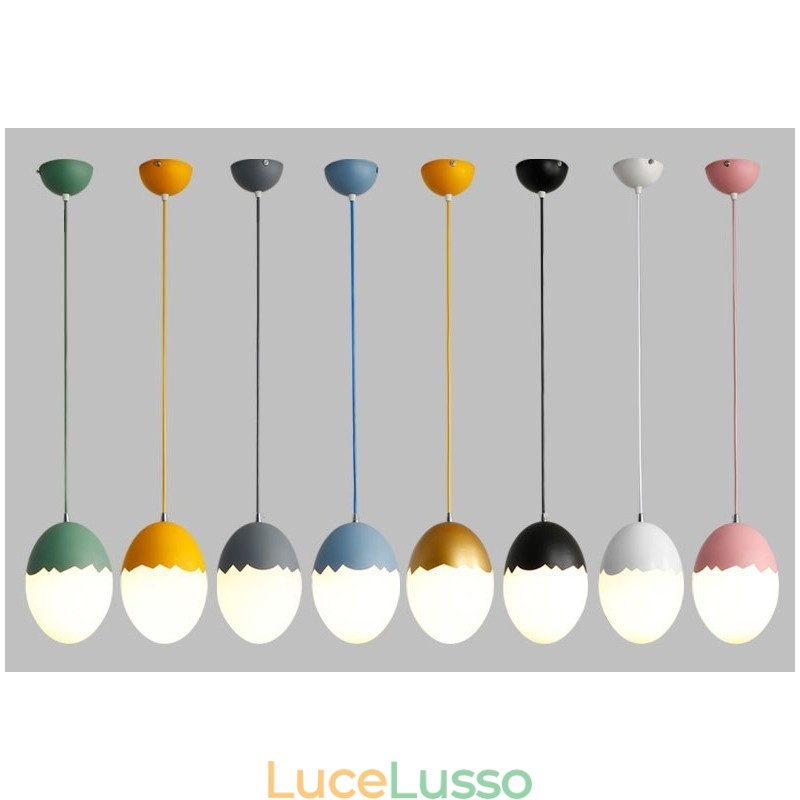 Lampada a sospensione moderna e contemporanea in acciaio