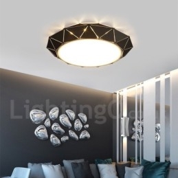 Lampada da soffitto moderna e contemporanea in acciaio per negozio di illuminazione
