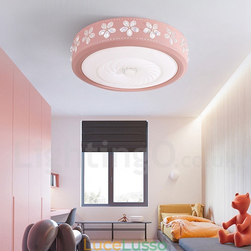 Lampada da soffitto moderna e contemporanea in acciaio
