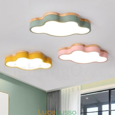 Macaron Multicolor Moderno Contemporaneo Acciaio Legno Luce Soffitto Luce Macaron Multicolor Moderno Contemporaneo Acciaio Legno Luce Soffitto Luce