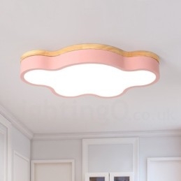 Macaron Multicolor Moderno Contemporaneo Acciaio Legno Luce Soffitto Luce