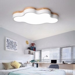 Macaron Multicolor Moderno Contemporaneo Acciaio Legno Luce Soffitto Luce
