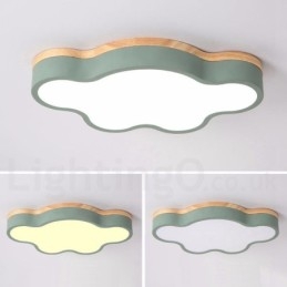 Macaron Multicolor Moderno Contemporaneo Acciaio Legno Luce Soffitto Luce