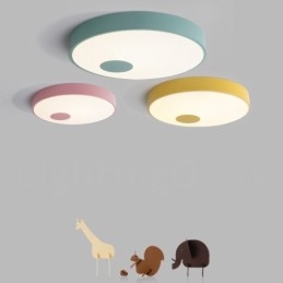 Lampada da soffitto moderna e contemporanea in acciaio