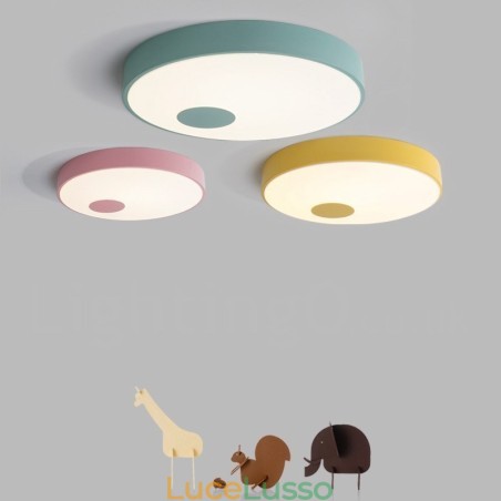Lampada da soffitto moderna e contemporanea in acciaio Lampada da soffitto moderna e contemporanea in acciaio