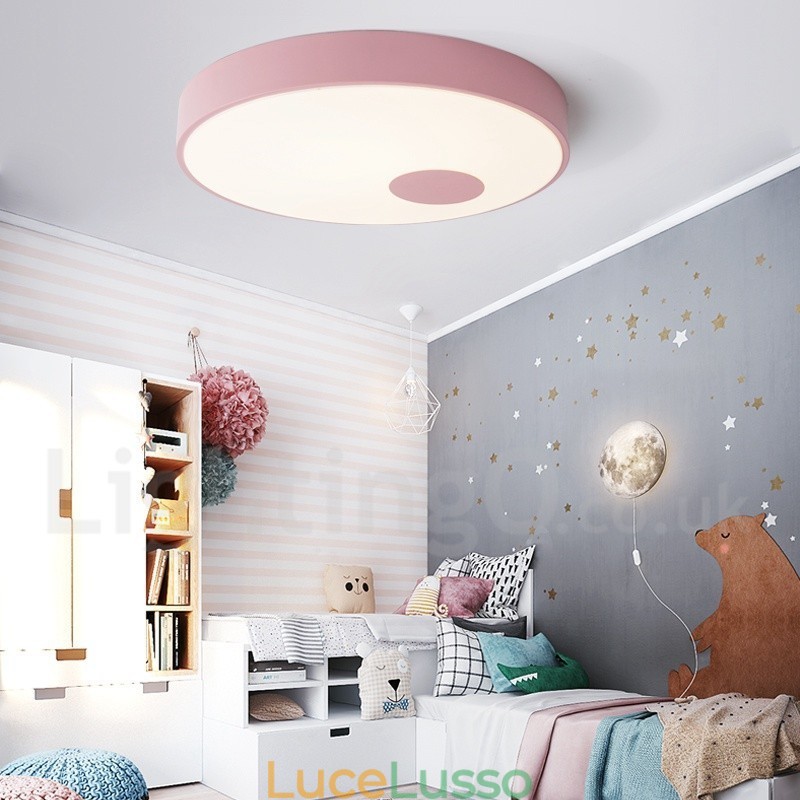 Lampada da soffitto moderna e contemporanea in acciaio