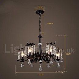 Lampadario a sospensione in stile industriale in acciaio