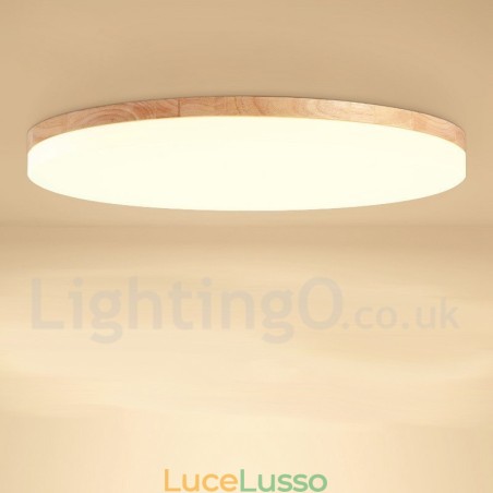 Lampada da soffitto rotonda nordica Lampada da soffitto in legno massello semplice e moderna Lampada da soffitto ultra sottile Lampada da soffitto rotonda nordica Lampada da soffitto in legno massello semplice e moderna Lampada da soffitto ultra sottile