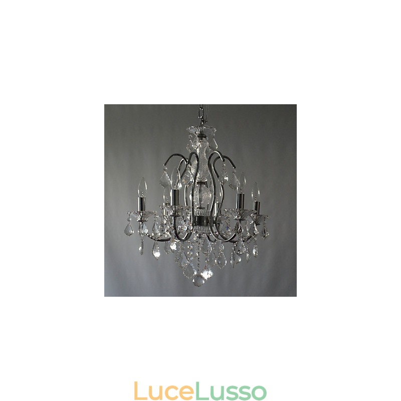 Plafoniera a 6 luci